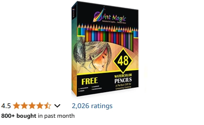 Adult Watercolor Pencils