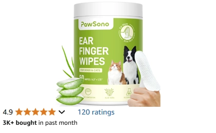 Dog Ear Wipes