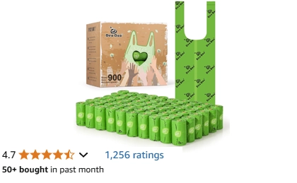 900 Dog Poop Bags