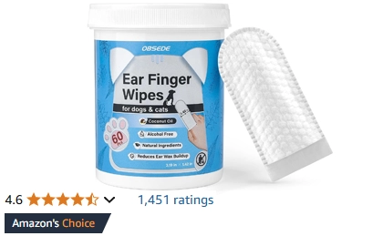 Ear Cleaner Finger Wipes