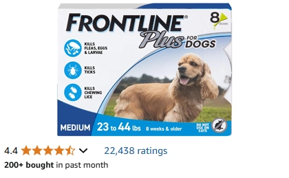 FRONTLINE PLUS Flea & Tick Treatment