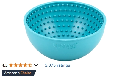 LickiMat Wobble Slow Feeder Bowl & Lick Mat