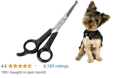 Professional Pet Scissors for Small Dogs