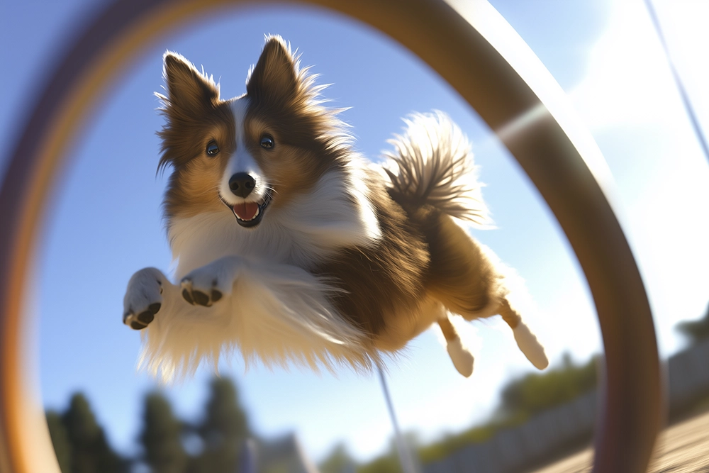 Agility Sheltie