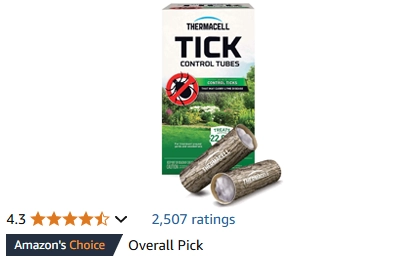 THERMACELL Tick Control Tubes for Yards